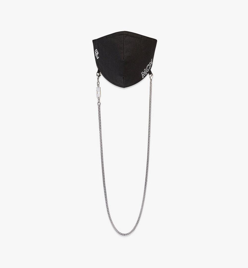 Cubic Logo Cotton Face Accessory with Chain 1